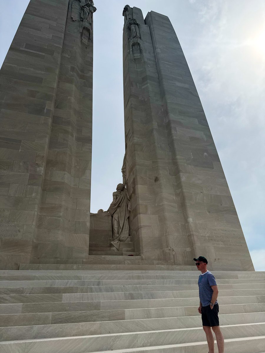 braedencaley's tweet photo. Saw this extraordinary monument for the first time this year and was spellbound.

Canadians have made such deep and courageous sacrifices for the security and freedom of our people and our Allies, all throughout our history. https://t.co/YfxEqbSrU7