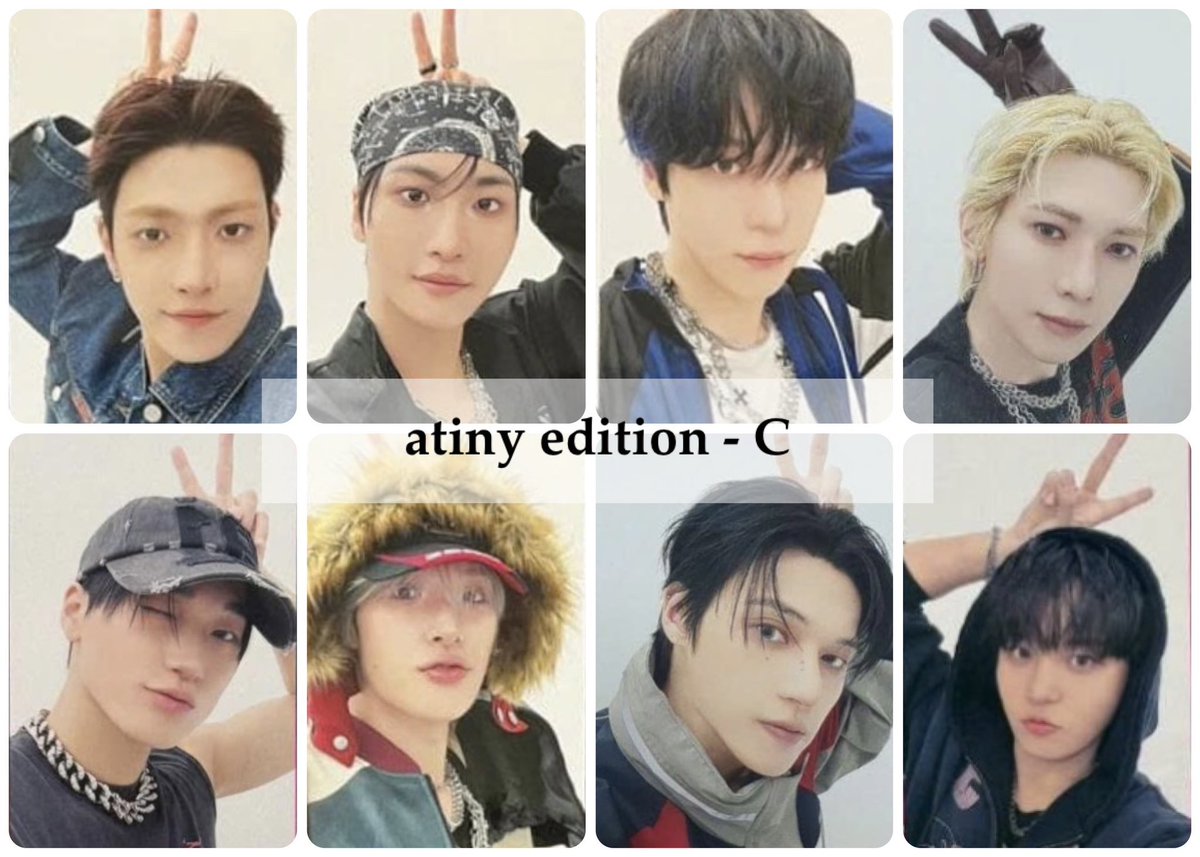 7xxCats's tweet photo. 【交換】
ATEEZ BAD Japanese ver. ATINY トレカ

譲→
ユノ ヨサン ジョンホ

求→
ミンギ 写真2.3枚目のもの

郵送、ペンミ手渡し検討可能
なるべくまとめて優先 💌 https://t.co/StR3vAFW58