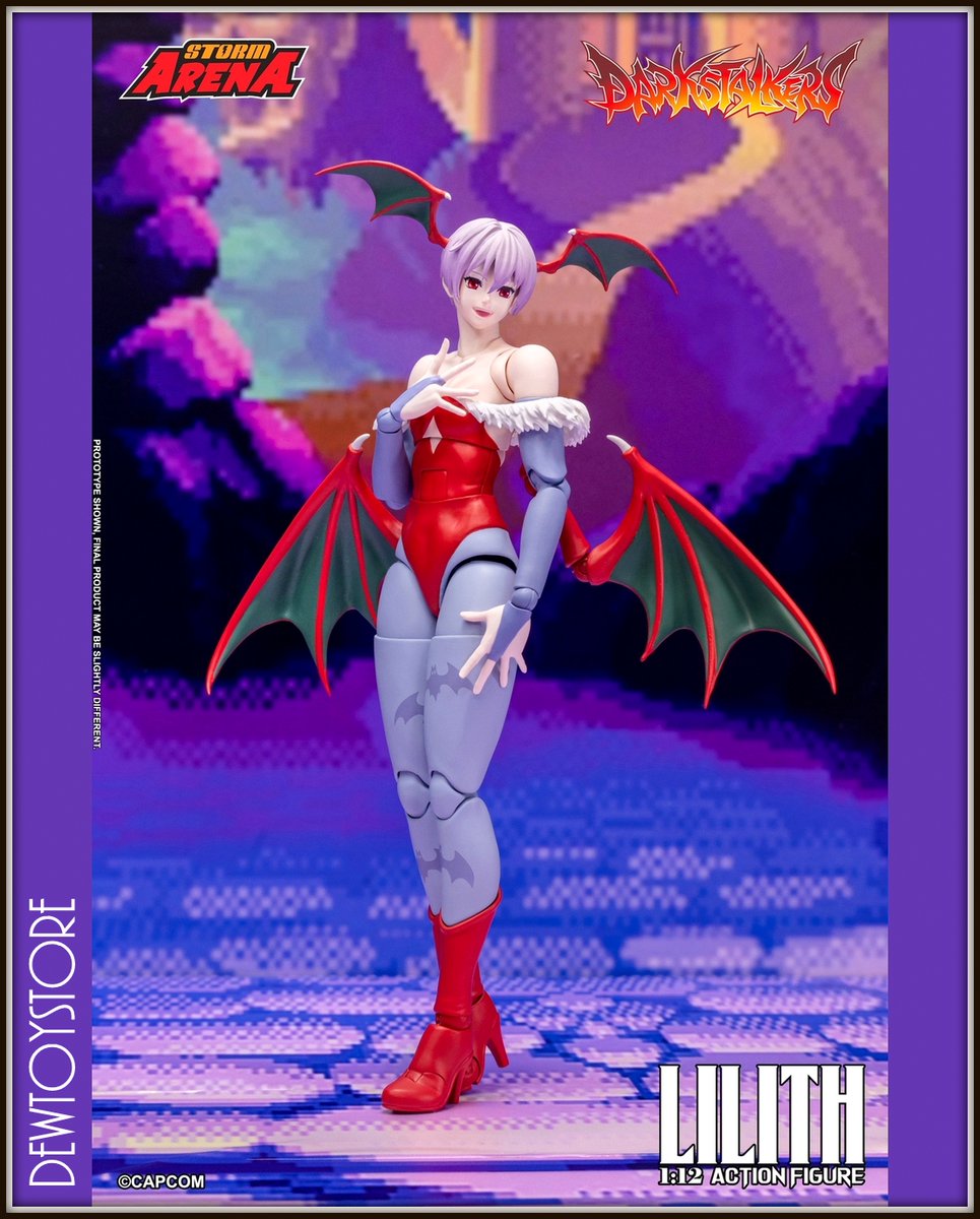 DewToyStore's tweet photo. ⭐ [𝗣𝗿𝗲-𝗼𝗿𝗱𝗲𝗿] Storm Collectibles Toys Storm Arena 1/12 Scale Action Figure - DSSA01 Darkstalkers - Lilith ⭐

https://t.co/rxBN3AxPGs

#ohmyprimus #dewtoystore #actionfigures #actionfigure #stormcollectibles #stormtoys #stormarena #darkstalkers #lilith https://t.co/wIkUy6eAn6