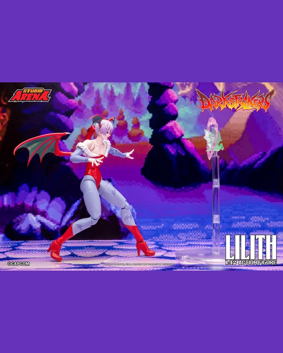 DewToyStore's tweet photo. ⭐ [𝗣𝗿𝗲-𝗼𝗿𝗱𝗲𝗿] Storm Collectibles Toys Storm Arena 1/12 Scale Action Figure - DSSA01 Darkstalkers - Lilith ⭐

https://t.co/rxBN3AxPGs

#ohmyprimus #dewtoystore #actionfigures #actionfigure #stormcollectibles #stormtoys #stormarena #darkstalkers #lilith https://t.co/wIkUy6eAn6