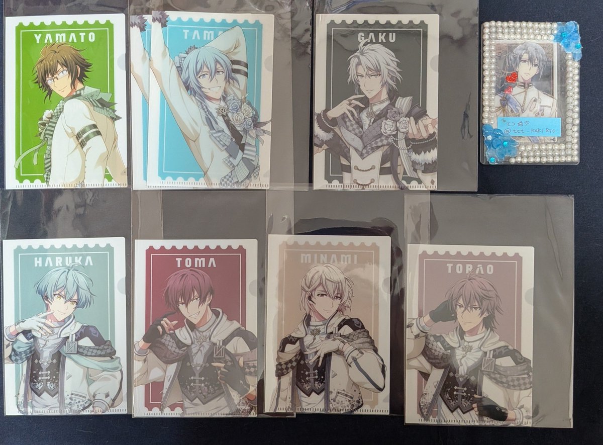 tet_kaki810's tweet photo. [交換/譲渡]
アイドリッシュセブン アイナナ VISIBLIVE TOUR 4WARD JOURNEY 4J 特典 ミニクリアファイル

譲 →大和 環 楽 悠 トウマ 巳波 虎於
求 →同種 異種 和泉 一織or500円＋送料

札幌での手渡し、4J幕張 大阪全日程手渡し可能。郵送も可能。 https://t.co/WjRbaZB9bu