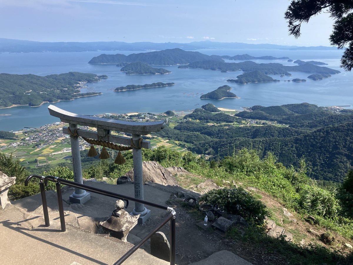 XR38628896's tweet photo. 天草の倉岳神社⛩️にきましたよ、まだ無職は続くんです😅 https://t.co/7UCMmsRqSs