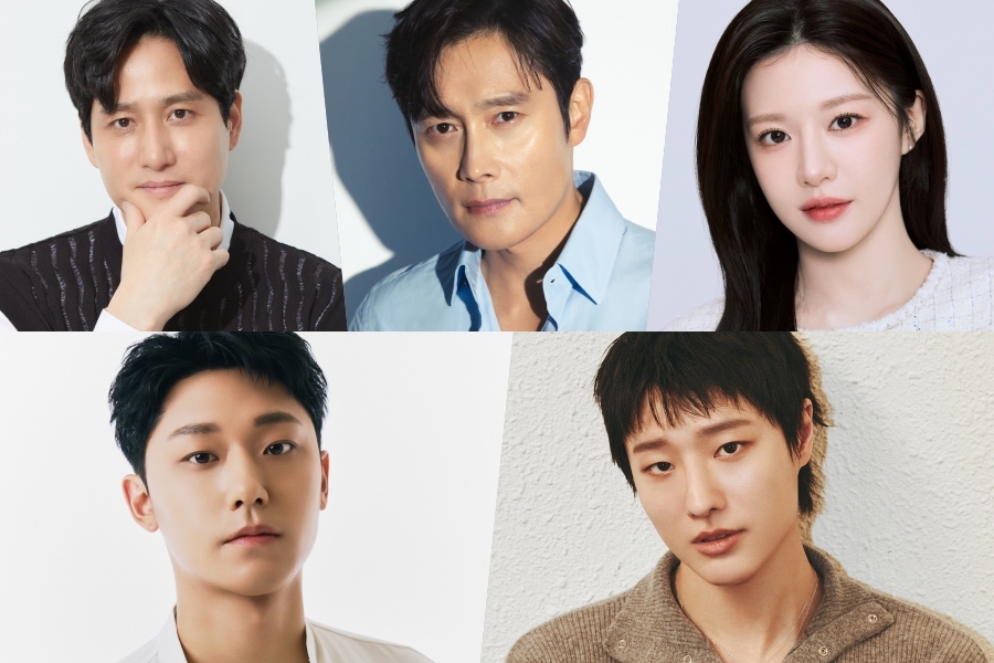 soompi's tweet photo. #ParkHaeJoon Joins #LeeByungHun, #GoYounJung, #LeeDoHyun, And #WOODZ In Upcoming Historical Action Film
https://t.co/7AKccK9VOa https://t.co/BTU537fBlE