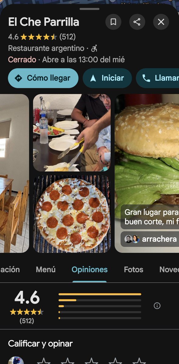docxavirod's tweet photo. @lob0o_ Me hubiera encantado que fuera cierto lo de las reseñas, pero actualmente eso me sale en Google. https://t.co/81uBuV8dXA