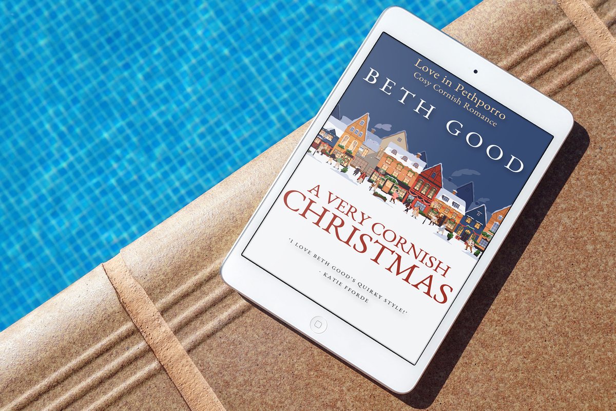 BethGoodWriter's tweet photo. Out today!! 🎉 #TuesNews @RNAtweets 

A VERY CORNISH CHRISTMAS - a snowy festive romance, perfect to be enjoyed in the summer heat!  ☃️♥️🤶🎄

#KindleUnlimited UK: 
https://t.co/i8rF5f5QY2

#RomanceReads #RespectRomFic https://t.co/FlvcmqKTvB