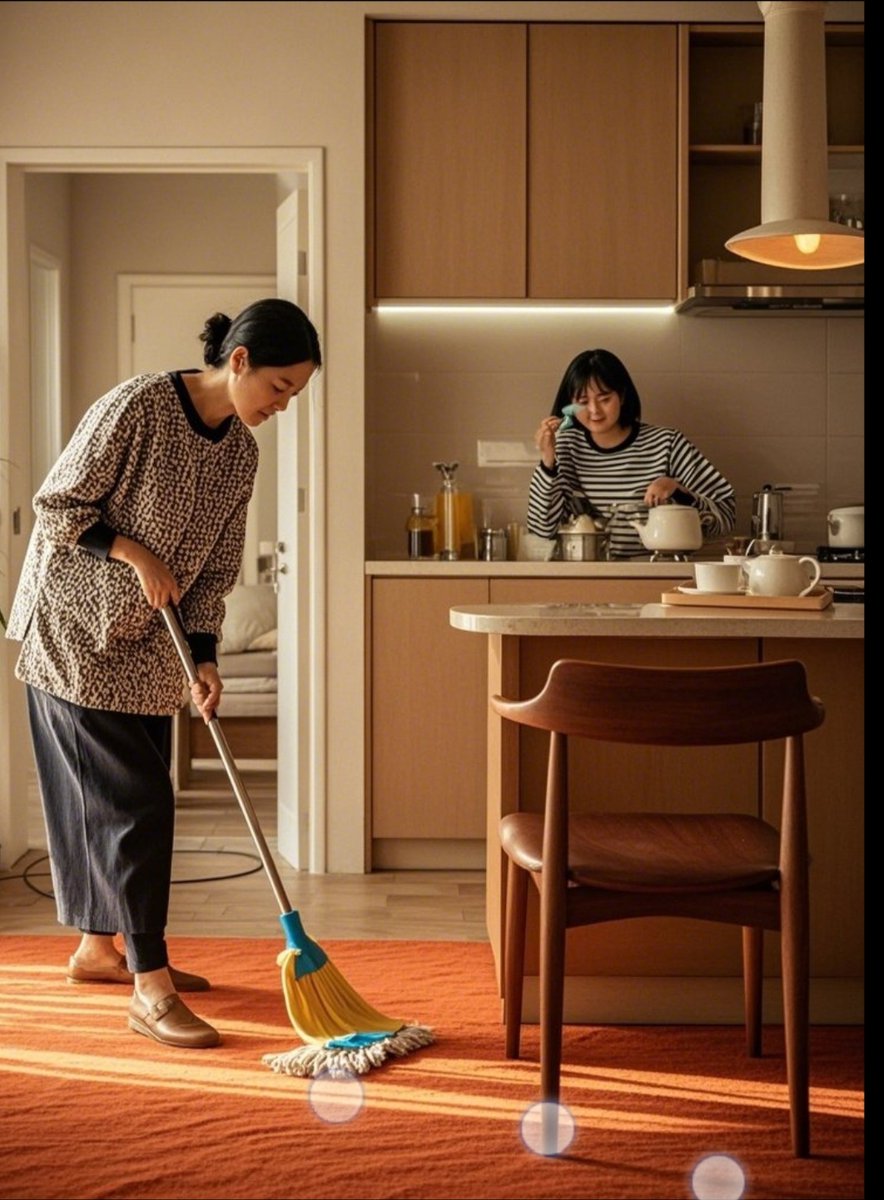 peter71560808's tweet photo. Wiping down the kitchen counter and sipping warm tea—small, quiet wins that make a chaotic day feel soft.， https://t.co/HaMbcZJxms