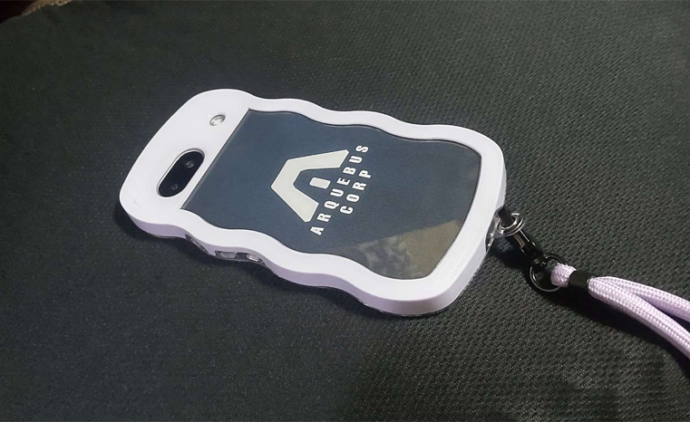 cocot_446's tweet photo. あとスマホの後ろ、アーキバスの企業ロゴにしてみたんだけど、社用スマホみたいになったｗｗｗ https://t.co/vdFdIvPSPx