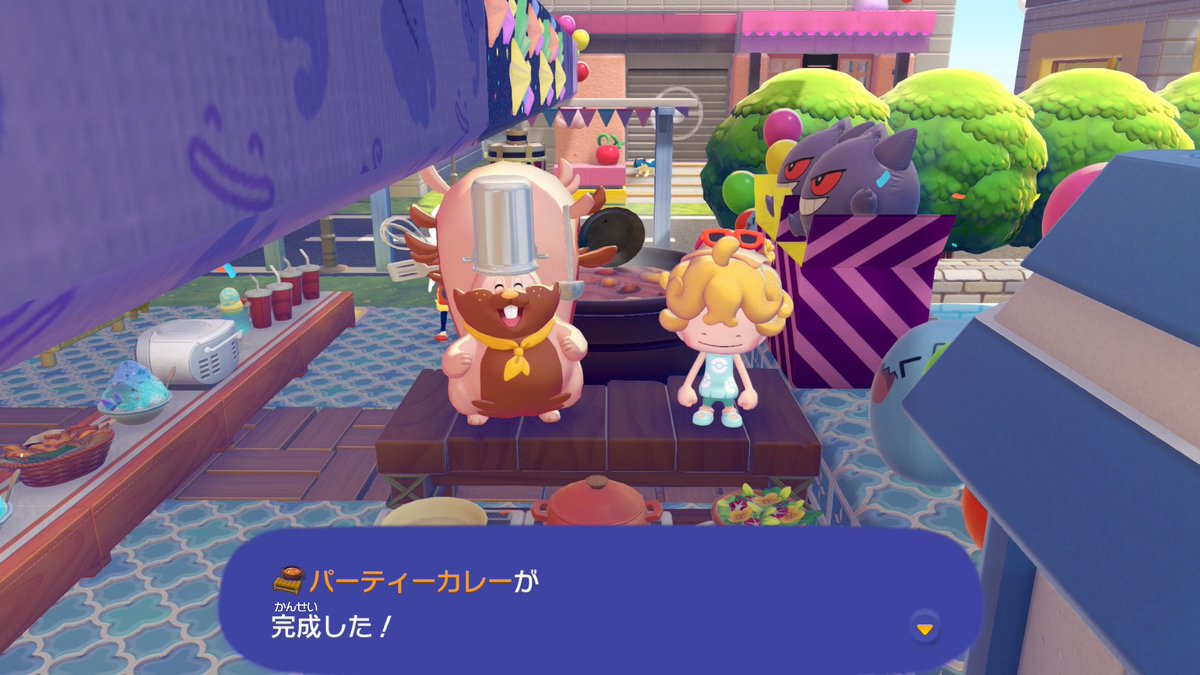 halt000twgame86's tweet photo. #ぽこポケ街見学祭2026
準備完了！今から19:00まで開放します。
あいことば:G7MB3X
ジラーチ、サッカー少年たちに手伝ってもらった！
あとは紙吹雪が見えるかどうか…
私には見えてるんですけどね！
#NintendoSwitch2 #ぽこポケ #ぽこあポケモン https://t.co/0upBplwSlr