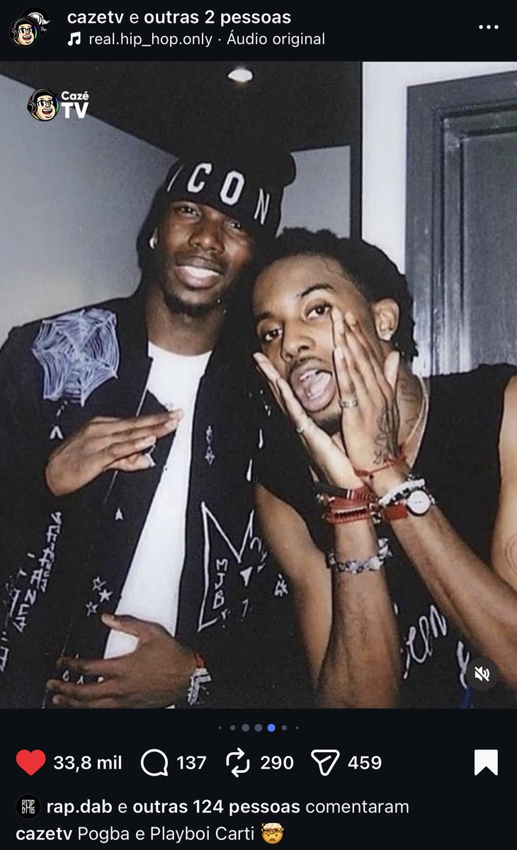 sabinouuuu's tweet photo. coisas que não estavam no meu gabarito de 2026: playboi carti no perfil da cazé tv https://t.co/oULtXjMFGr