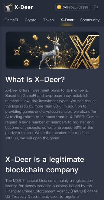 THB_Consulting's tweet photo. The XDEER airdrop activity will begin on August 1st. A single member can receive up to 5000 tokens. Stop airdrop after 50% distribution is completed https://t.co/yNJkH2zGCB