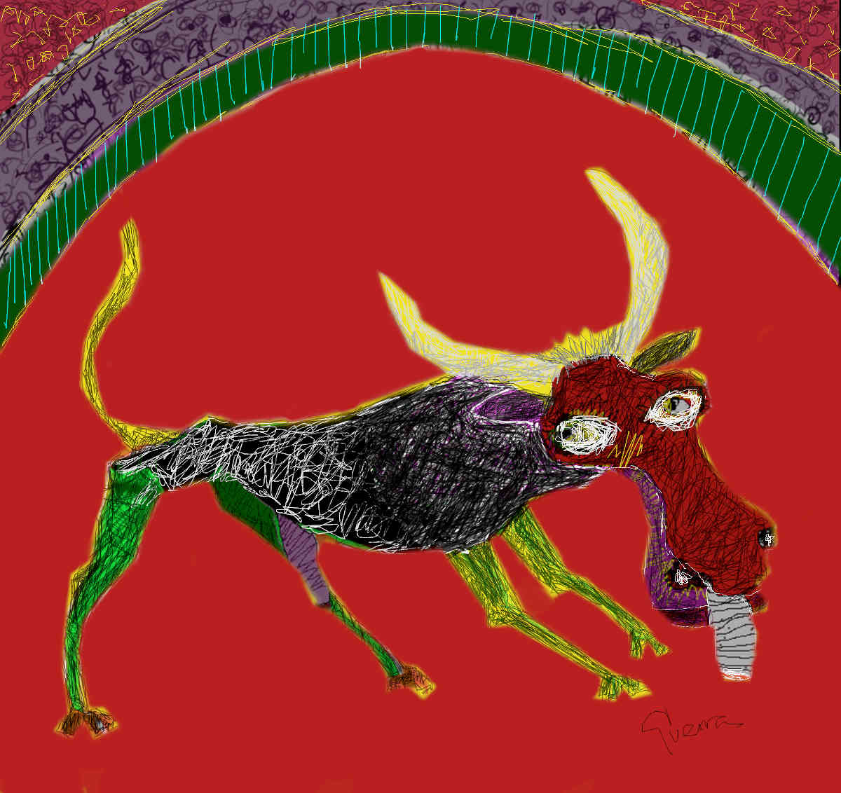 bernardoguerra0's tweet photo. Toro ilustrado 25 / Bernardo Guerra https://t.co/rccTzzgAOy #art #arte #artwork #artcollector #abstractartwork #Asturias #artcollection #artcontemporain #contemporaryart #Graphics #openseaartists #openseanfts #artist #abstractart #abstract #graphic #graphicart #OpenSeaNFT https://t.co/MjbXKcL9ei