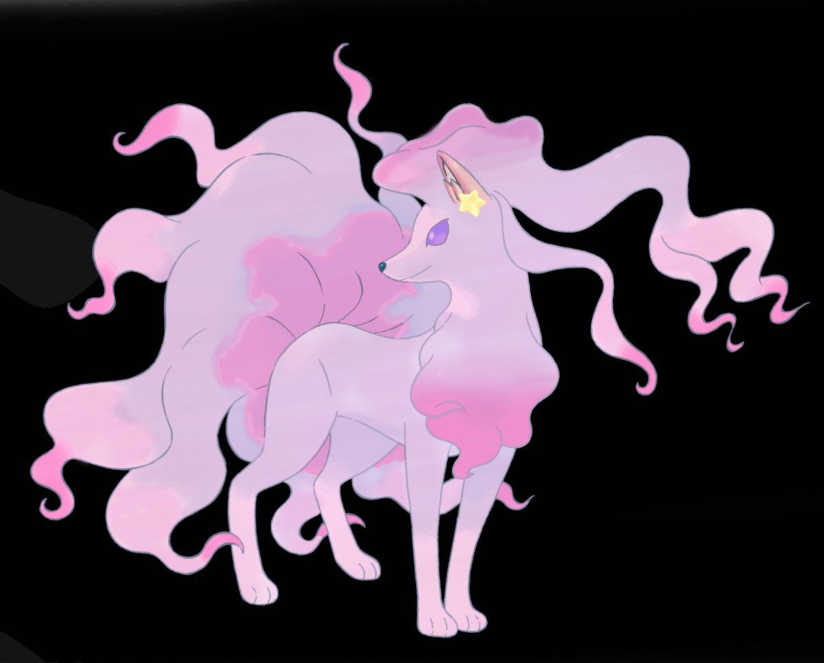 FutureSightJker's tweet photo. To celebrate Anny's return had to make her my next Pokemon edit. I present Anny Alolan Ninetales! Welcome back Anny! I am glad you are doing better! #annytfart #vtubermon https://t.co/0bdOObYbrc