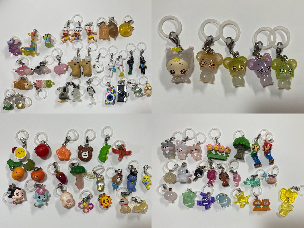 bear_wm's tweet photo. 【 譲渡 】
めじるしアクセサリー　キーホルダー　ガチャガチャ　  
譲）画像参照 
求）定価～　ご提示ください  

なるべく早めに譲り切りたいため、まとめて買い取っていただける方優先  

リプ、DMまでお気軽にお声掛けください🙇🏻‍♀️ https://t.co/pmcJDDIS7J