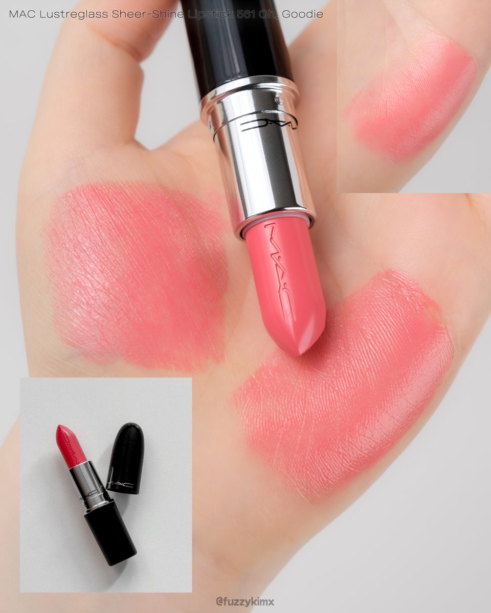 fuzzykimx's tweet photo. MAC Lustreglass Stainglass Lip Tint 938 Traffic
MAC Lustreglass Sheer-Shine Lipstick 520 See Sheer
MAC Lustreglass Sheer-Shine Lipstick 565 Gummy Bare
MAC Lustreglass Sheer-Shine Lipstick 561 Oh, Goodie https://t.co/TBPxueXUlU