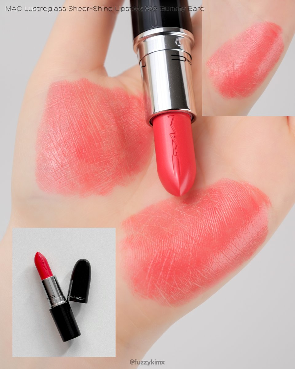 fuzzykimx's tweet photo. MAC Lustreglass Stainglass Lip Tint 938 Traffic
MAC Lustreglass Sheer-Shine Lipstick 520 See Sheer
MAC Lustreglass Sheer-Shine Lipstick 565 Gummy Bare
MAC Lustreglass Sheer-Shine Lipstick 561 Oh, Goodie https://t.co/TBPxueXUlU
