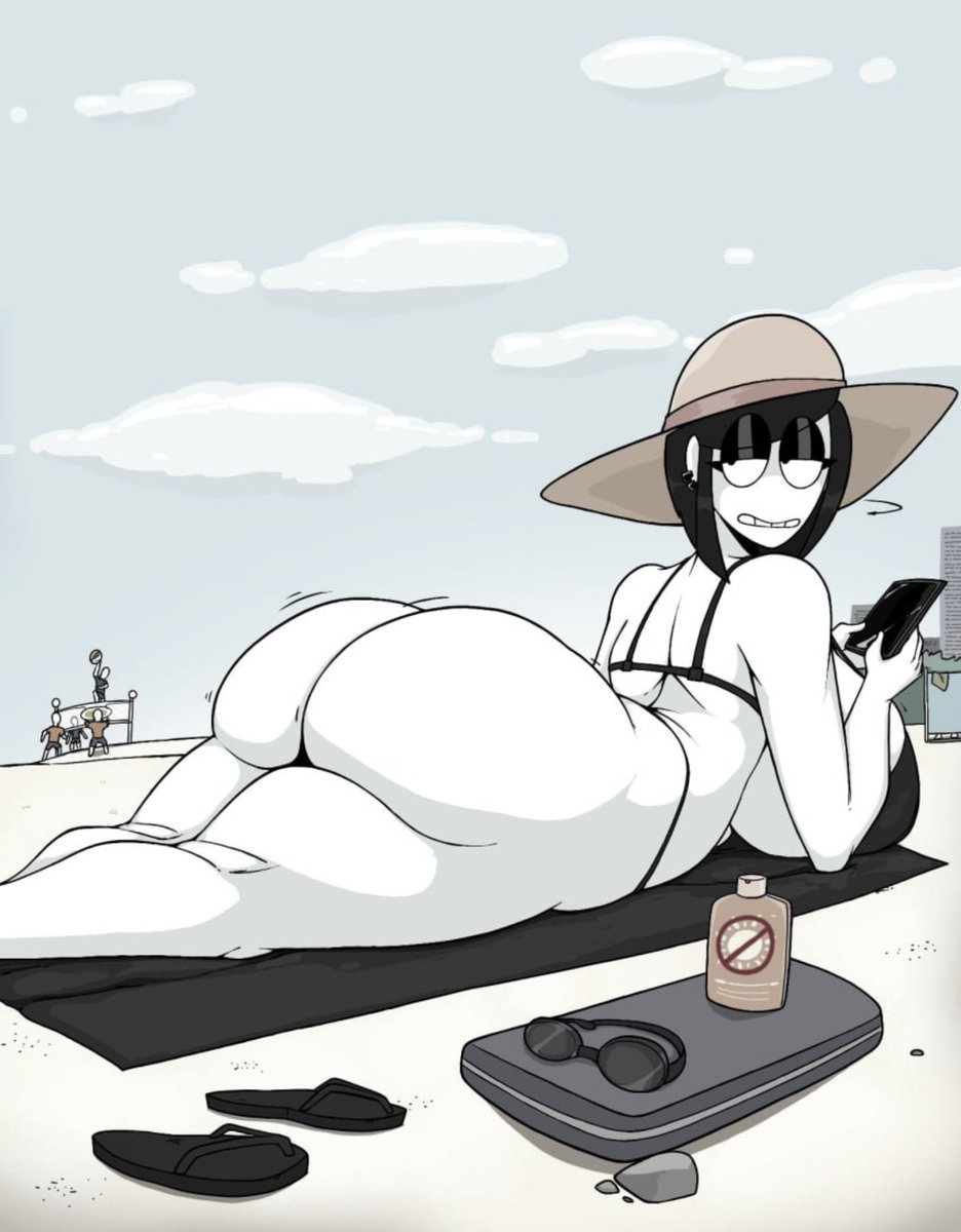N4MI_07's tweet photo. “ Que mierda quieres? Que esto no es un playa nudista. .? Llevo bikini imbecil de mierda. . Deja de molestarme! ! ” https://t.co/aixk0F6YWR