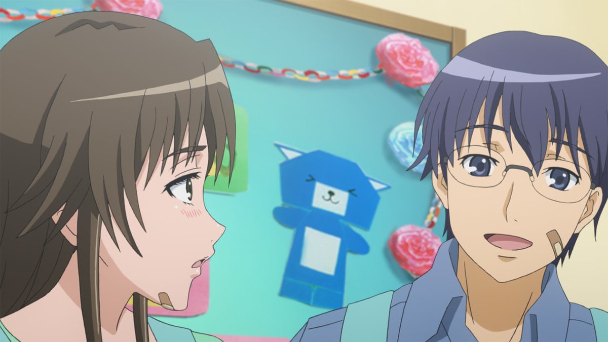 toaru_project's tweet photo. #とある時系列プレイバック
　
▞▟▗▘7月下旬 ▖▙▚▛
　
黒子たちは寮監の弱みを握るため後をつけると、「置き去り（チャイルドエラー）」の子供たちを集めた「あすなろ園」に辿り着く。園でボランティアをしている大圄を気にしている寮監を黒子が手助けする。
　
𐓏『#とある科学の超電磁砲』 https://t.co/4OgWkSyHJD
