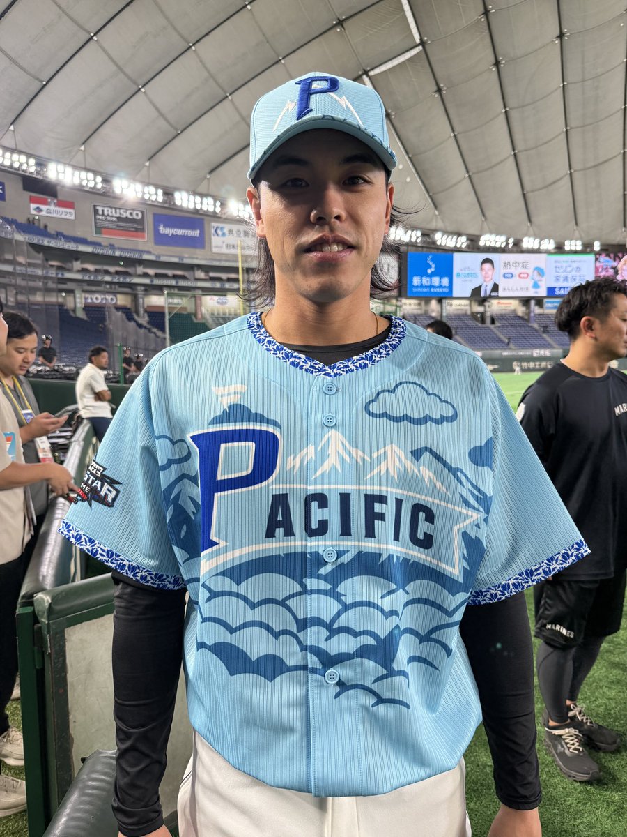 chibalotte_pr's tweet photo. 今年のプラクティスユニホームは、明日試合が行われる富山の『立山連峰』をイメージしたデザイン！
#chibalotte #広報 #小川龍成 https://t.co/Qbp5UPayKx