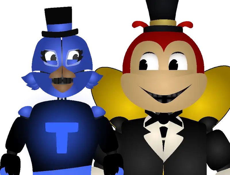 Birdbluechan's tweet photo. (This is Not my image) 
Tweetie bird and jmarte,
I also love this thing

[made by jmarte on YouTube) 
Original image: https://t.co/ZmeCkx1Ma3 https://t.co/qLnvAoecOK