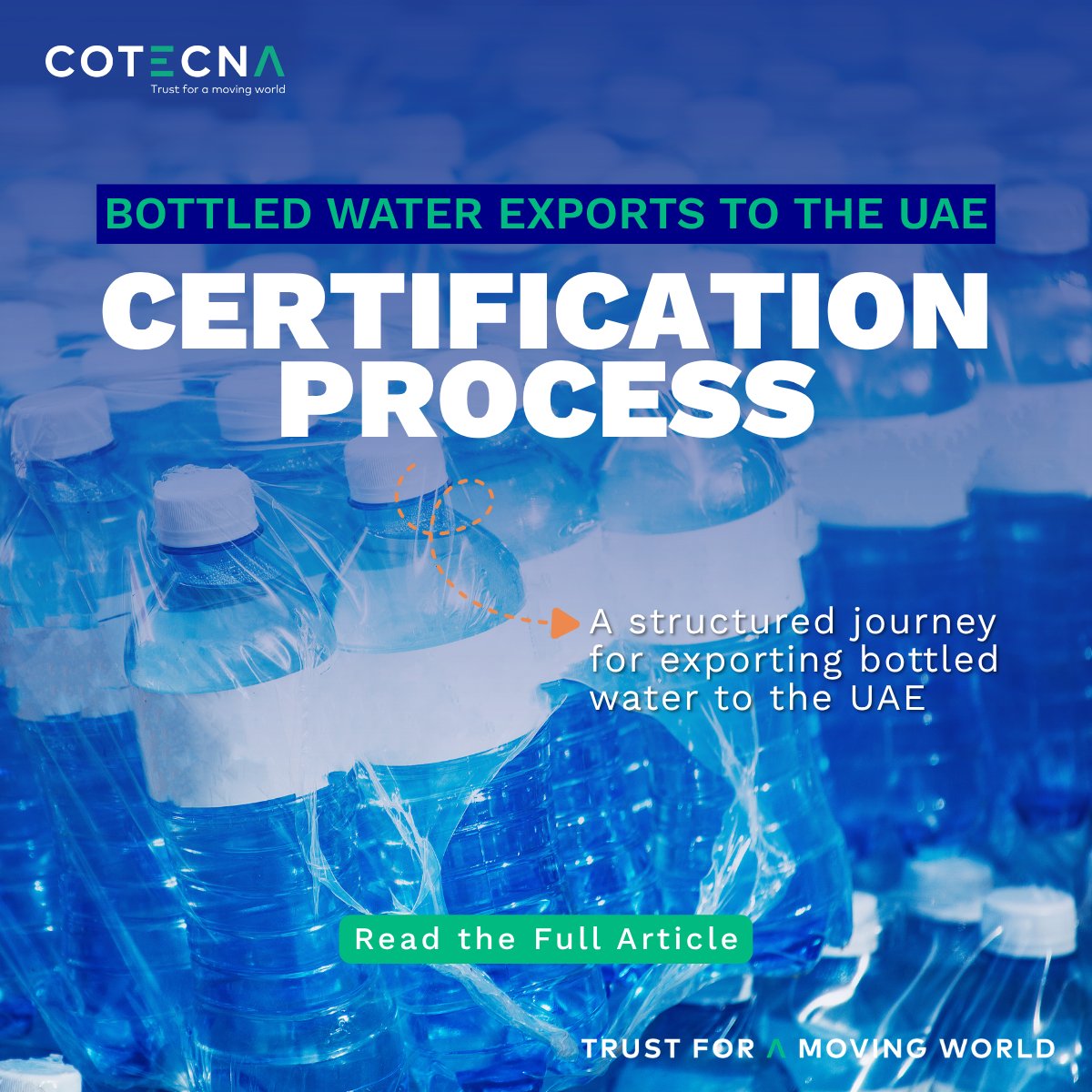 CotecnaME's tweet photo. 💧 Exporting bottled water to the UAE? EQM certification is mandatory. Cotecna supports you from documentation and factory audits to certification.

🔗 https://t.co/og1iuFe7M1 https://t.co/eE4zLjs0cd