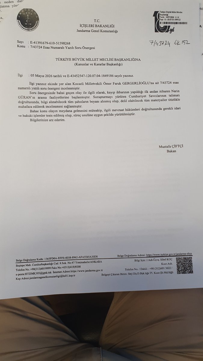 Ömer Faruk Gergerlioğlu tweet media