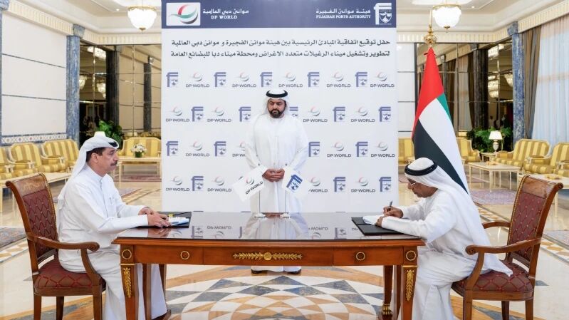 _LeagueShipping's tweet photo. DP World secures 50-year Fujairah concession. Two new terminals: Al Rugaylat (2.5m TEU) and Dibba (3.6m tonnes general cargo). UAE east coast capacity up 13% once operational in 24-30 months. Gulf of Oman access, no Hormuz transit required.

#SupplyChain #MiddleEast #Hormuz https://t.co/USb7FWdq1M