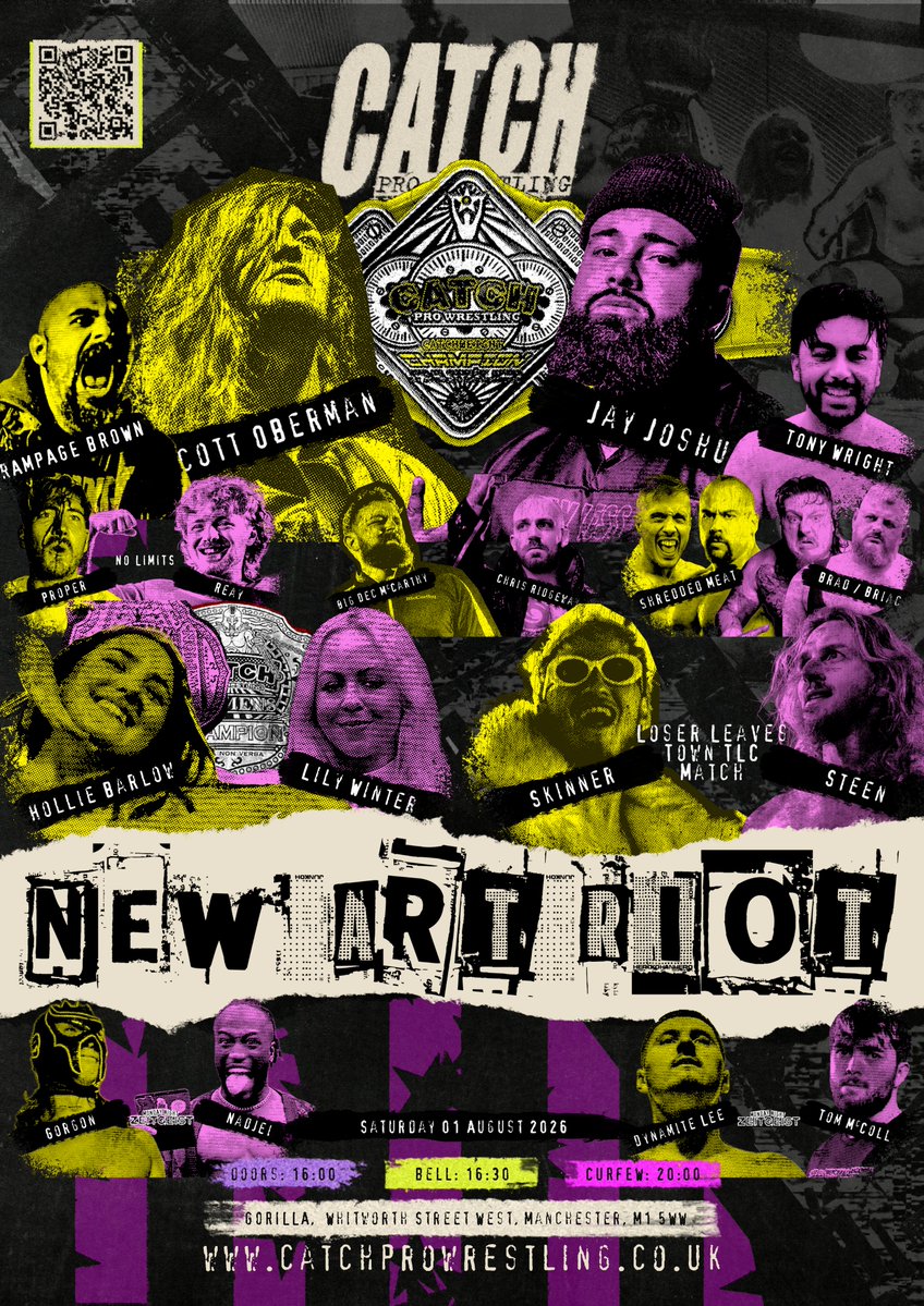 CATCH:Pro-Wrestling - 01 August @Gorilla tweet media