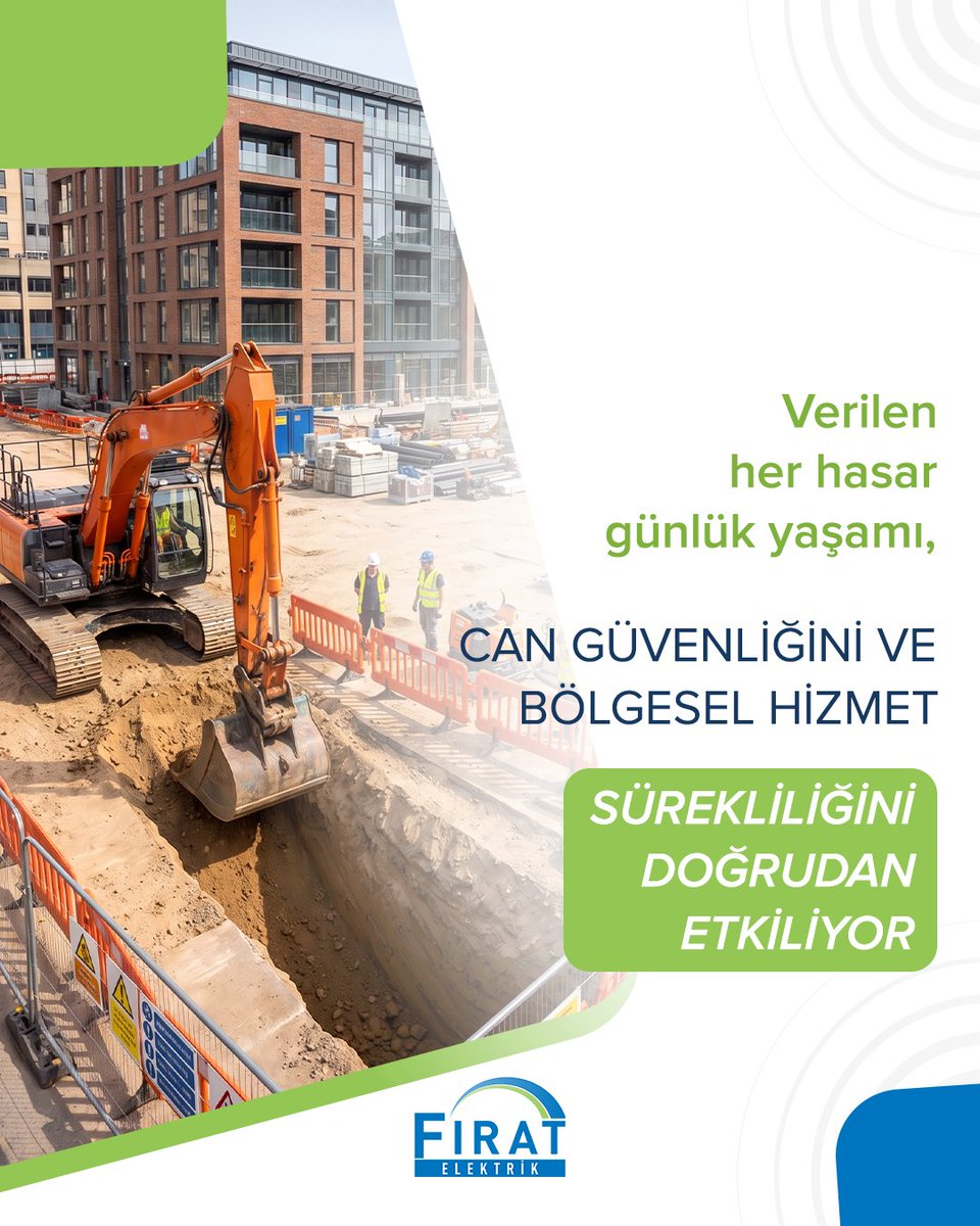 firatedas's tweet photo. İzinsiz yapılan her kazı, şebekemize zarar vererek bölgedeki can güvenliğini ve enerji sürekliliğini riske atıyor.

Tüm talep ve ihbarlarınız için 186 Çağrı Merkezimiz, sosyal medya hesaplarımız ve https://t.co/KvVpLBU3qw üzerinden bize ulaşabilirsiniz. https://t.co/3H1A9fIJpe