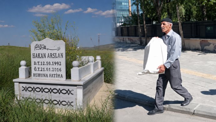 canozerrb_'s tweet photo. Oğlunun kemiklerini bir kutuda teslim almıştı Ali Rıza Arslan..

En büyük acıyı çeken, en büyük özlemi duyanlardan. Tutulan en uzun yaslardan…

Yaşadıkları acının yalnızca “barışla” dineceğini söylüyor. “Sürecin bozulmasını değil, barışı istiyoruz” diyor.
https://t.co/oBBH5AkYN0 https://t.co/tCxjVddyKs