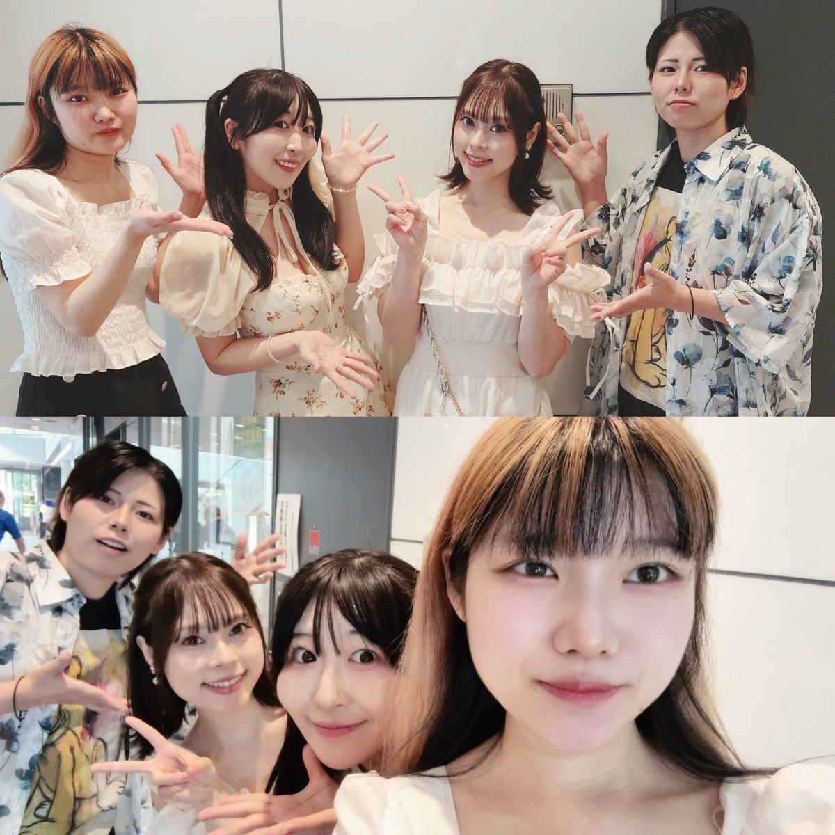 mel_shinzaki's tweet photo. 今週も #アニメラジオ ご視聴いただきありがとうございました😊💓初メインMC、緊張でした〜😳💦
MC上手に回していけるように頑張って参りますので今後ともよろしくお願いいたします🙇🏻‍♀️
     
りまひちゃん、あかりん、める、そして！
今週のゲストに元事務所の先輩「 #梨木うき」 さんが遊びに来てくれて4人でお届けして参りました(՞ ܸ.ˬ.ܸ՞)”✨️
    
番組ではお話出来なかったけど、私と一緒に女優が働くカラオケバー、新宿三丁目Actressbarヒキワライで土曜日限定働いています🤗💓
土曜日良かったら逢いに来てくださいね💕︎
    
今日はうきさんのおすすめ作品「クレイモア」をピックアップさせていただきました！⚔️✨️
     
やはり強い女性には憧れますよねぇ…🤭
    
半人半妖って冷酷で人の心とかはない戦士たちなのかななんて思っていたけど、観てみると全く逆で人の温かさに触れる度に人間臭さが増していく、観るほどにどんどんハマっていく作品でした🥺ྀི
     
 アニメタイムズで観られます◝☆ 
    
是非観てみてくださいませね(՞ ܸ.ˬ.ܸ՞)”🌸
   
うきさん❣️今日はありがとうございました🤗
    
番組で紹介しておりましたボイスドラマ「孤月の夢-刻を結ぶ灯火-」も是非ご覧になってくださいねー！！
https://t.co/UvF4mzTngg
    
また来週✨️🐈ྀི