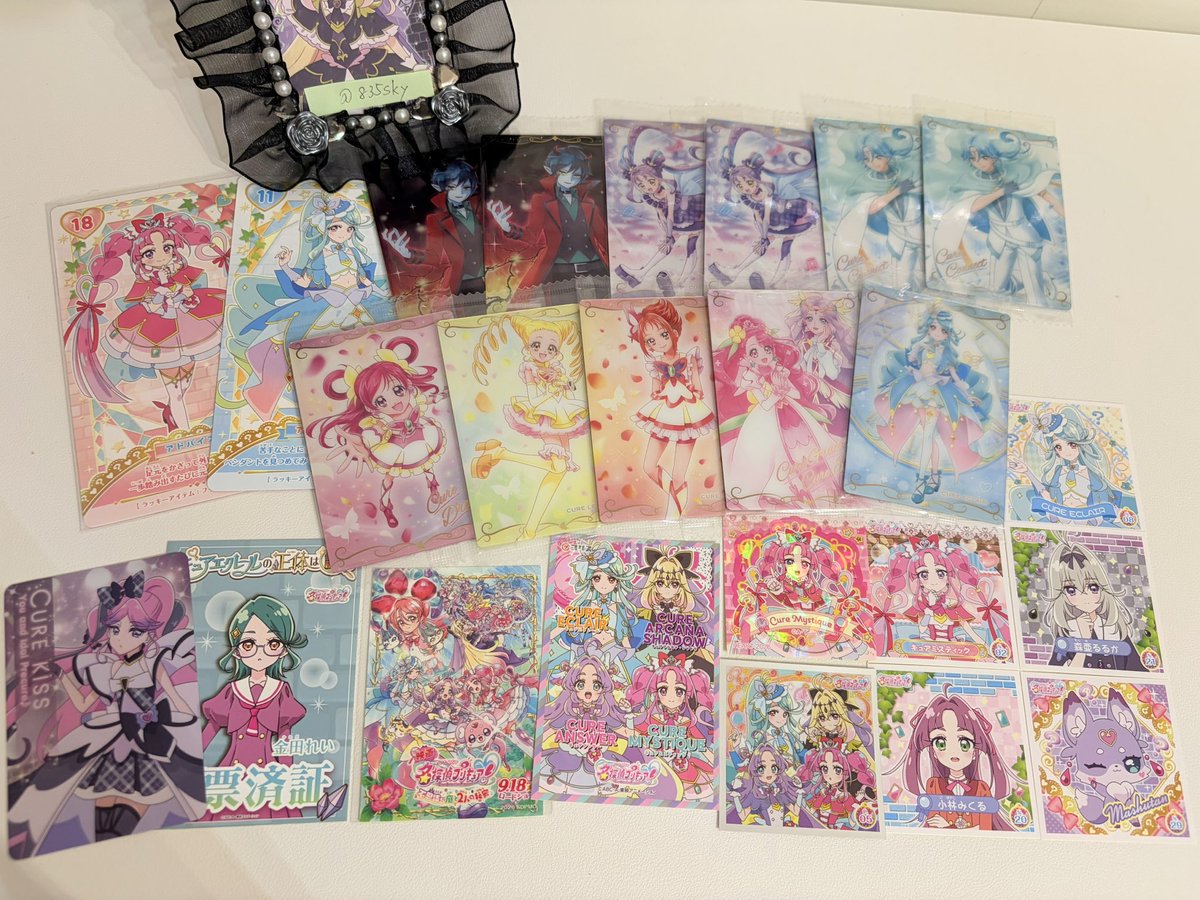 835sky's tweet photo. プリキュア 名探偵プリキュア 交換 譲渡 缶バッジ ウエハース 

譲：画像のもの

求：ウエハース HRミスティック、
ウエハース アルカナ、
ドリステ缶バッジ アルカナ、
鹿児島缶バッジ るるか
定価+送料

組み合わせ自由です。おまとめ大歓迎。
検索からもお気軽にお声掛けください🙌 https://t.co/3tr8ebCOE1