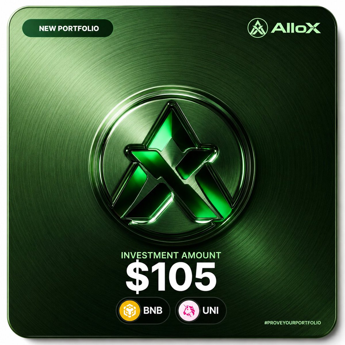 mrriazlearning's tweet photo. Just proved my portfolio on @alloxdotai 🚀

#ProveYourPortfolio #AlloX https://t.co/l4JpGdZgyQ