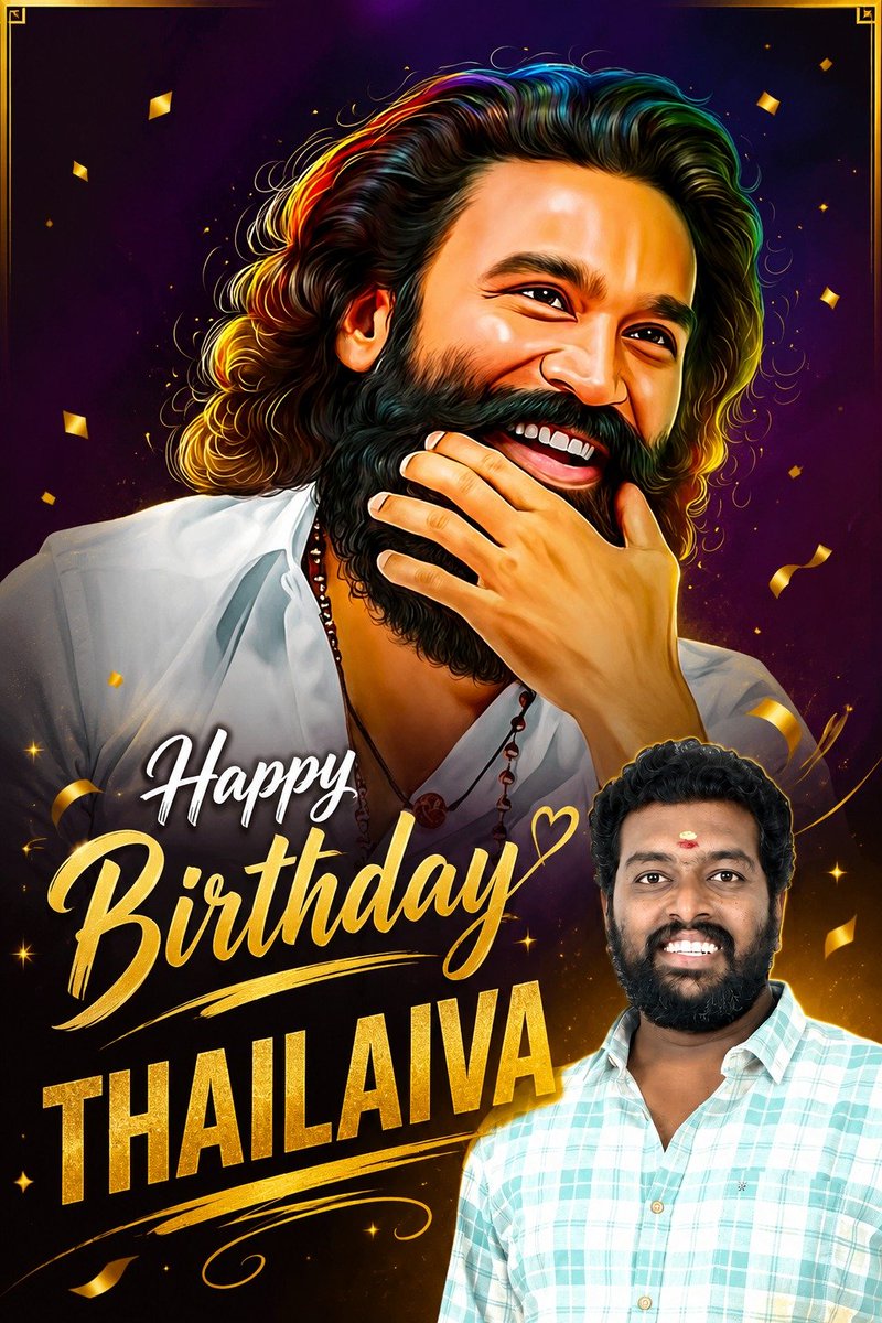RakeshMinchala's tweet photo. Wishing the actor, the director, the writer, the singer and the producer a very happy birthday — all five of them called DHANUSH 🔥🔥🔥🔥🔥

@dhanushkraja ♥️
#HappyBirthdayDhanush https://t.co/TEhRVUYiJX