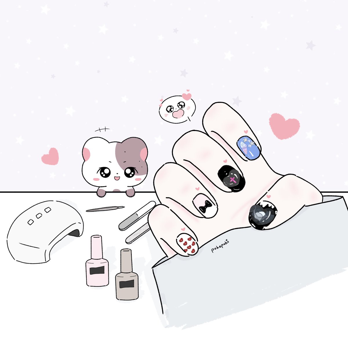 pokepokii_'s tweet photo. 💅 https://t.co/4Nrs10aKcL