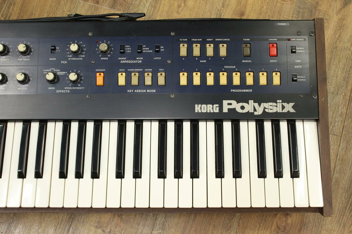 KORG #POLYSIX 値下げしました！ 1981年に発売されたアナログ