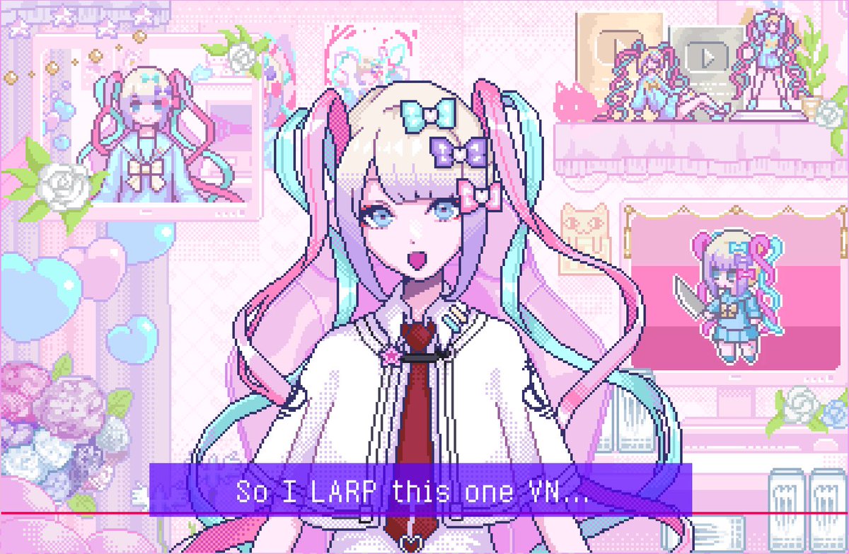 Kawaiiangel's tweet photo. Confession time… which VNs have you larped?
👇 https://t.co/baUboEjRhT
