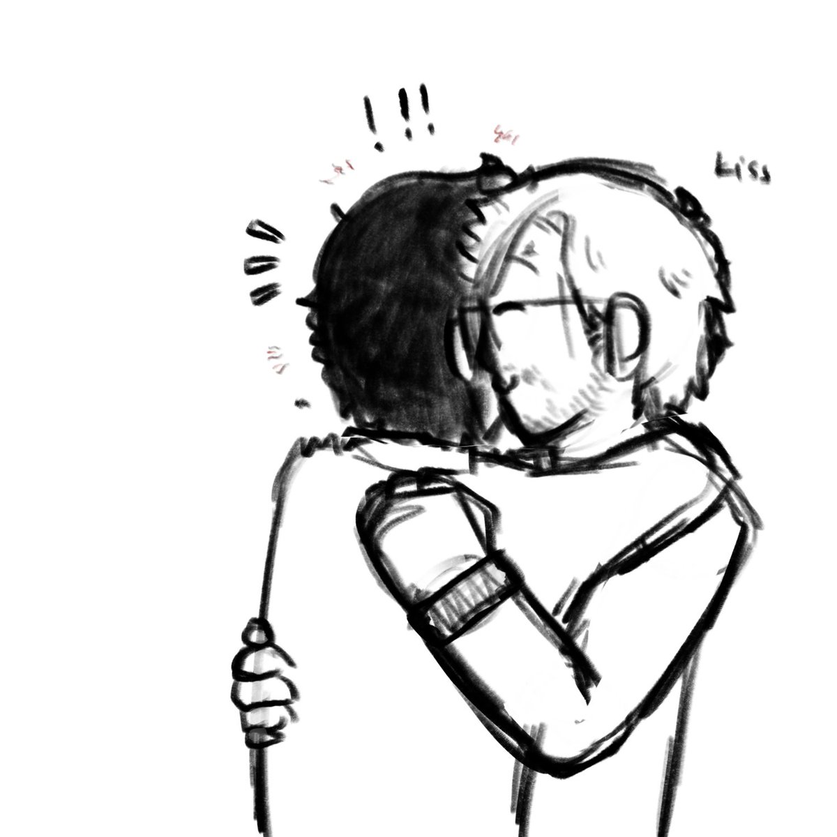 starspaceace_'s tweet photo. dont worry guys. rocky get. a little kiss. #gracerocky https://t.co/iIrxJZ1y2R
