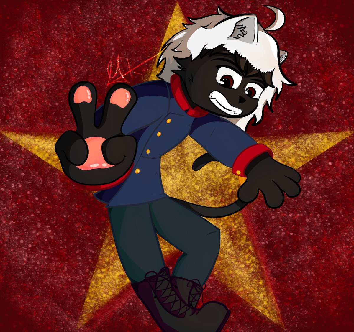 MikeCofee48575's tweet photo. ☕ 💣 Había olvidado publicar este dibujo aquí también xD,

Este es un diseño más actualizado de Mikke >:3

Me gusta mucho como quedo ^^, cada vez siento que voy mejorando un poco más en el dibujo ✨

Dejaré esto aquí por si quieren verlo en insta ^^☕💣  https://t.co/F6YlCKYHQB https://t.co/gvs32huKZi