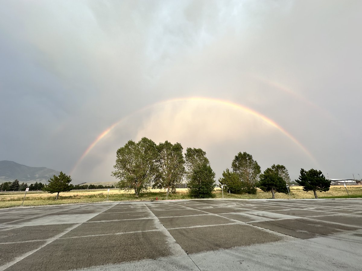 roadresident's tweet photo. Rainbow on a rainy summer day in Bozeman, MT. 

I photographed this on July 27, 2006. https://t.co/rt3eCTKK2k