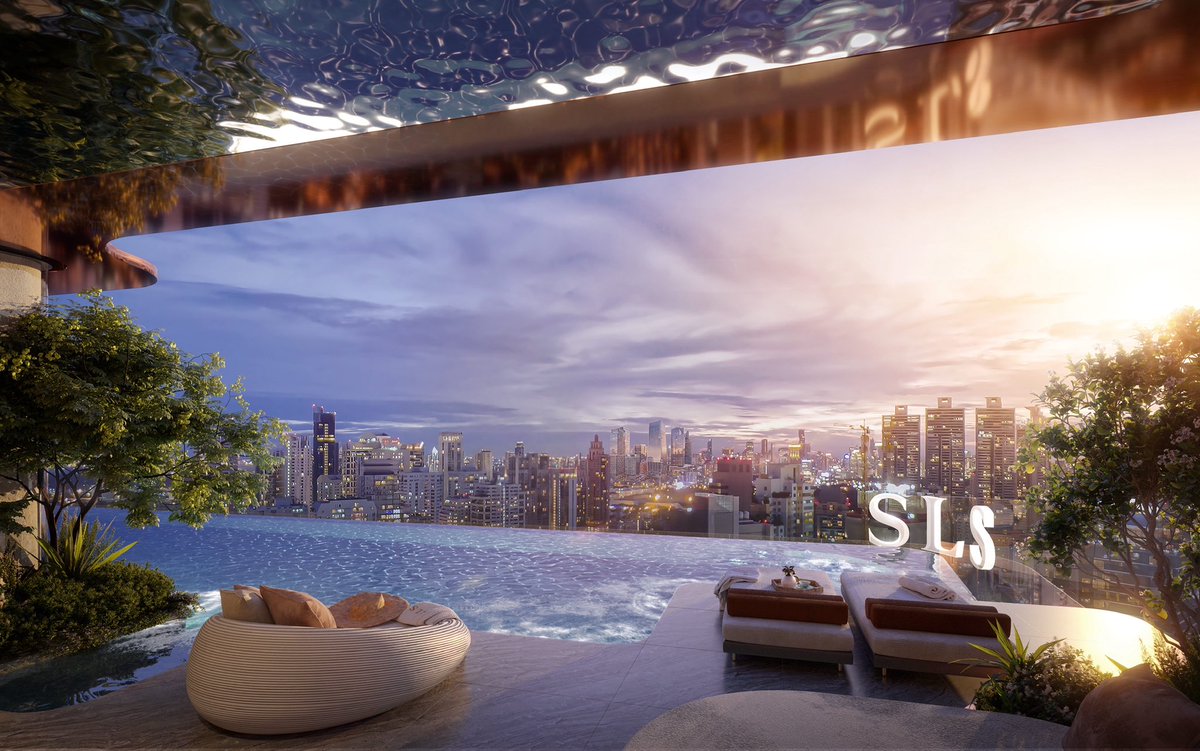 ListGroup10's tweet photo. 【プレスリリース】リストインターナショナルリアルティタイランドは、バンコクで開発予定の「SLS Residences Bangkok Sukhumvit 24」の日本での販売を、2026年8月2日より開始いたします。 バンコク・スクンビット24に誕生する、アジア太平洋地域初となるSLSブランドのブランデッドレジデンスです。 https://t.co/qAzNeiqbRo