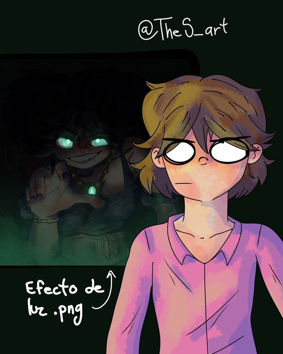 TheS_Art's tweet photo. Así me siento cada vez que veo el trend de los dibujos que brillan. 
(Es pura envidia porque no sé hacerlos) 🍉

This is how I feel every time I see the glow-in-the-dark art trend.
(It's pure envy because I don't know gow to do it) 🍉
🍉---- 
#art #arte #digitalart #artedigital #moots #artmoots #artshare