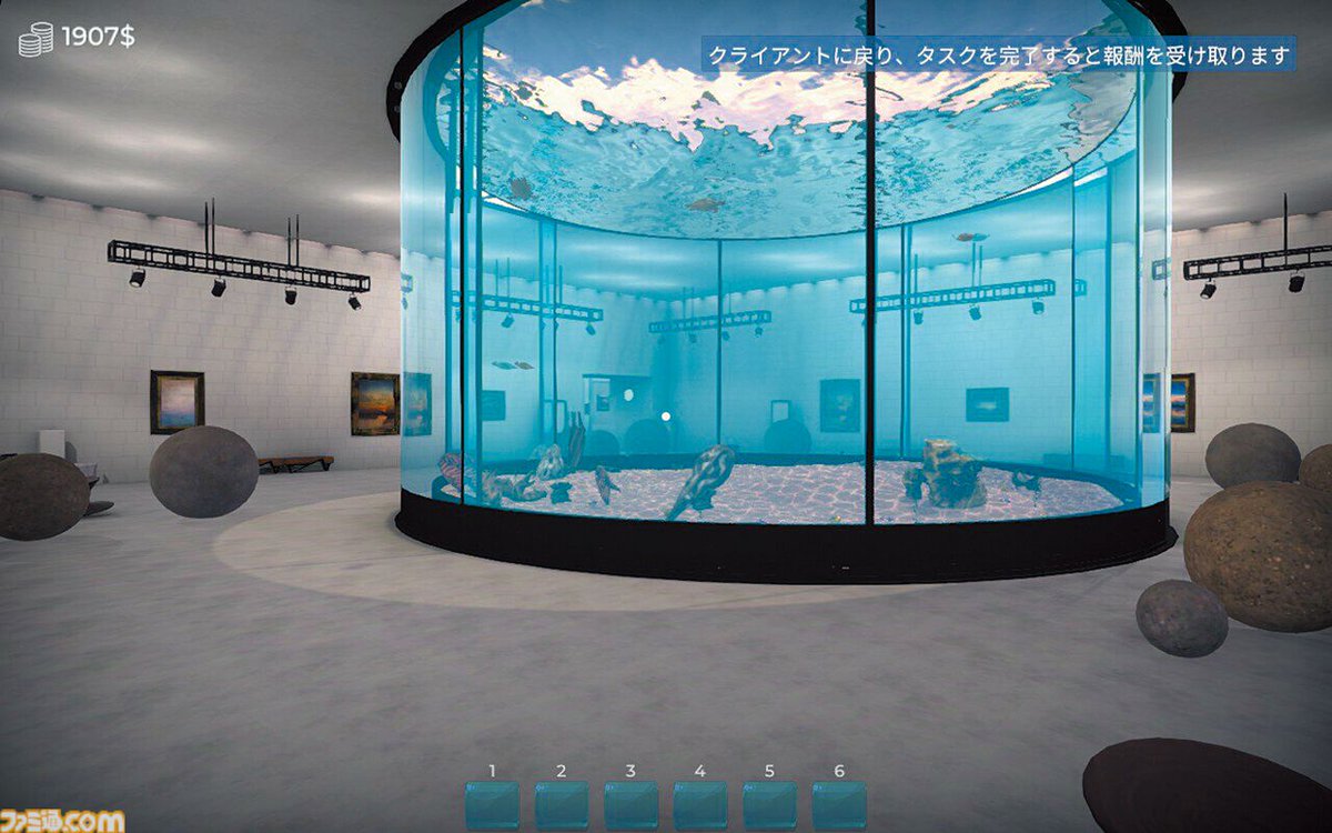famitsu's tweet photo. 『Aquarist』小さな水槽からはじまり、やがて大きな水族館に……

自分好みのアクアリウム施設を作って運営するシミュレーションゲーム【とっておきインディー】
https://t.co/SCfggkXdx9

無人島や宇宙空間での水槽制作など、ユニークなミッションも多数登場。大きな水槽に飛び込んで探索もできちゃう https://t.co/vMQ3JZTtZF