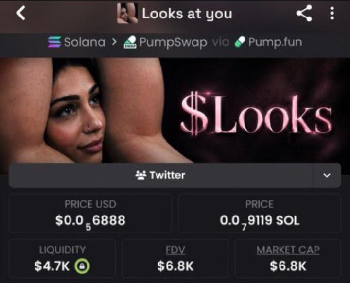 INSIDERHUB__'s tweet photo. Aped $Looks at $6.8k Mcap on my alpha Tg 
Bro maxed at $222k Mcap 
32.6x 🚀 on profits 📉 👌
A good one in my books
I told y’all I was goona cook on my Tg 

SEND A DIRECT MESSAGE TO JOIN MY TG NOW 🔥
 #Solana #memecoin #CryptoTrading #Altcoins
#bbvipks4 https://t.co/EdGUBjmuaw