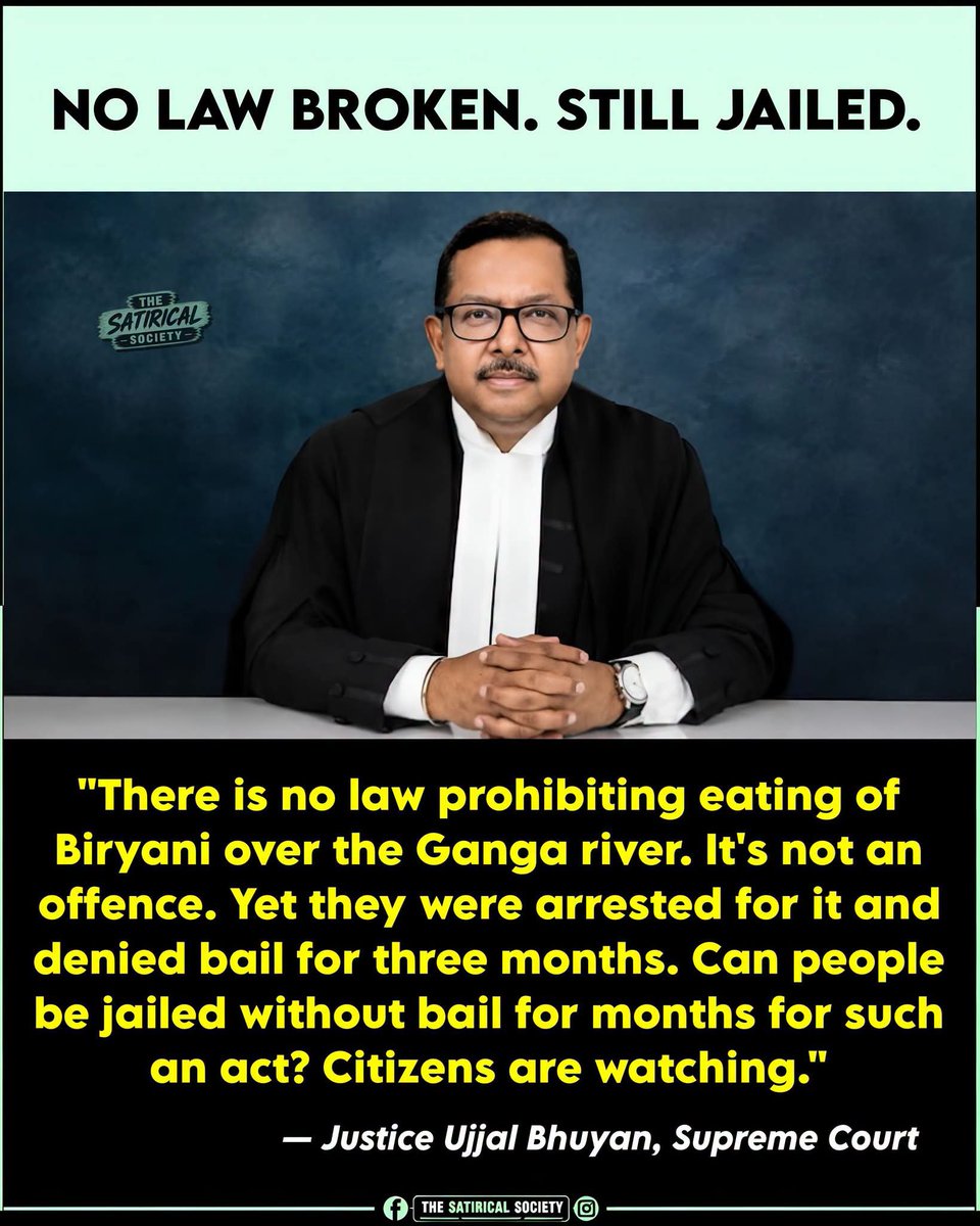 ScCardoz's tweet photo. Finally, judges are talking about it too. A little too late for those who already lost months of their freedom.
.
.
.
.
#SupremeCourt #cji #UPPolice #godimedia #andhbhakt https://t.co/it2g7sB6Ia