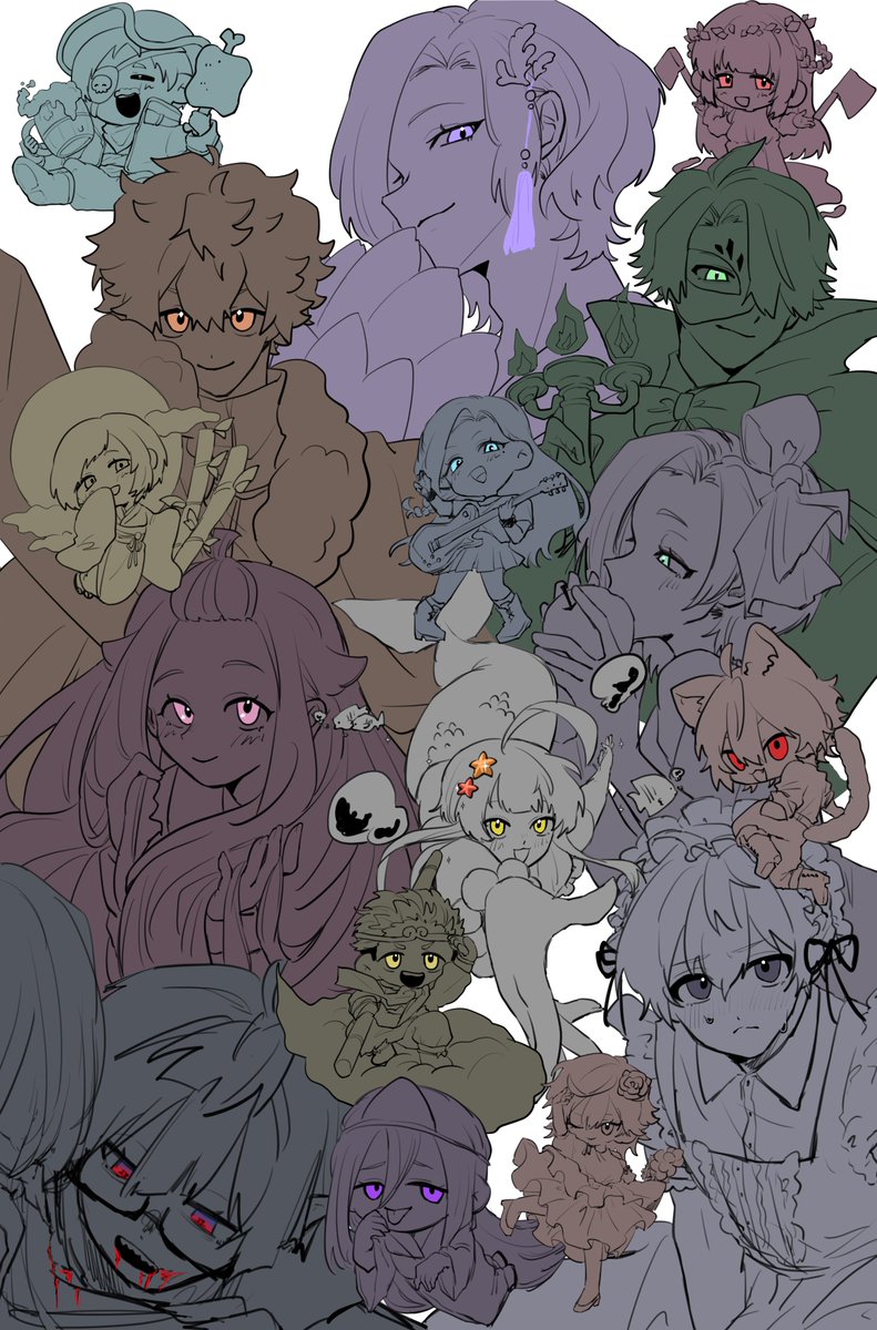 dust_5353_'s tweet photo. 詰め詰め #絵トラ https://t.co/8Zt9jBOHcZ