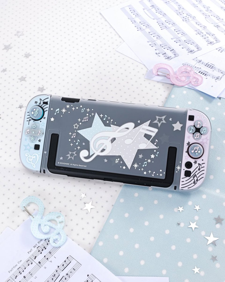 geekshareplus's tweet photo. NEW!!🩶 GeekShare Memory Notes Thumb Grip Caps & Button Decal Set for Switch 2🎼🎼
👇👇👇
🛒Get yours now, https://t.co/b09Usw3GvJ
Global Shop: https://t.co/2SZHdeXIM0
#thumpgrips #switchaccessories #switch #NintendoSwitch2 #Switch2 #geekshare #gamerlifestyle #girlgamers https://t.co/QsK7zNICDL