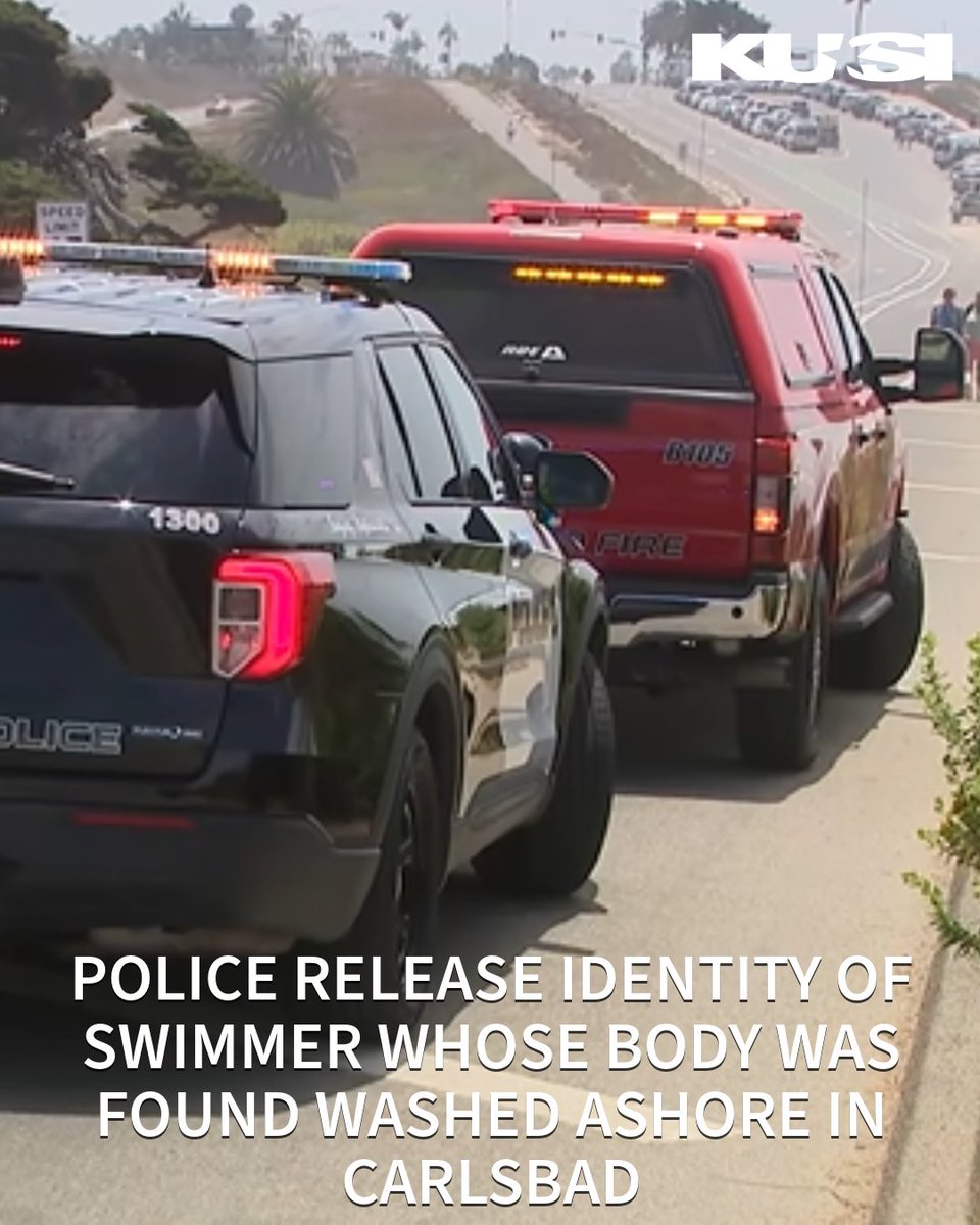 KUSINews's tweet photo. The San Diego County Medical Examiner’s Office on Monday released the identity of a 53-year-old man whose body washed ashore in Carlsbad on Sunday after he was reported missing while swimming Saturday evening.

https://t.co/7sqDPA2B7T https://t.co/SzbJCK9YlK