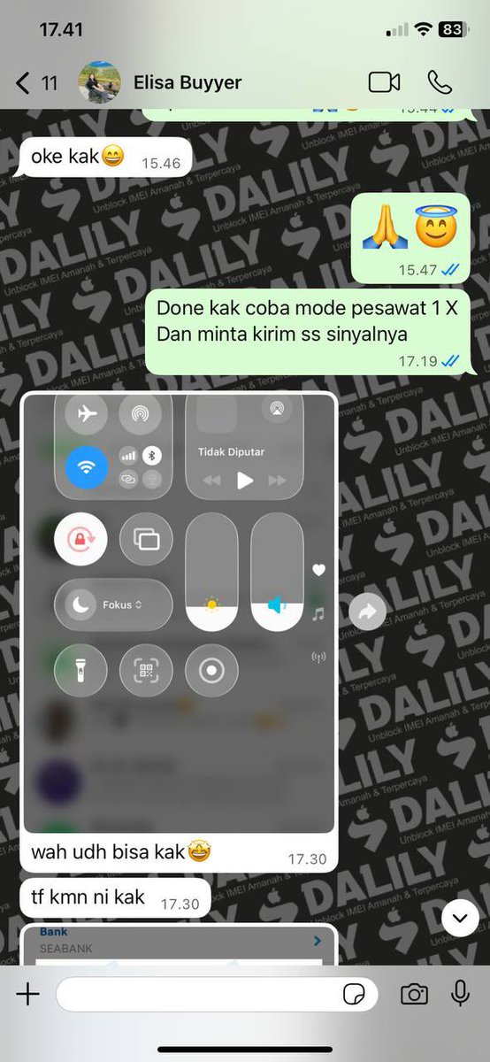 dalily_imei's tweet photo. OPEN UNBLOCK DAN UNLOCK, BUAT JARINGAN IMEI BERMASALAH BISA ATASI DI SINI

3 BULAN : 200.000 🫶🏻
TRY ONLY : 150.000 🫶🏻
BEACUKAI : INBOX 🫶🏻

DONE HITUNGAN JAM, AMAN DAN MUDAH, BERGARANSI ALL OPERATOR &amp; TRUST https://t.co/zRLmSgFydI