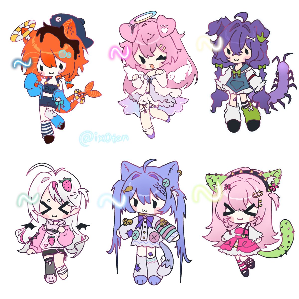 ix0tan's tweet photo. Choob Adoptables! ✨

Price : $20

RTs are appreciated!

Adopt them in the link below ⤵️ https://t.co/iqL7PulDT7