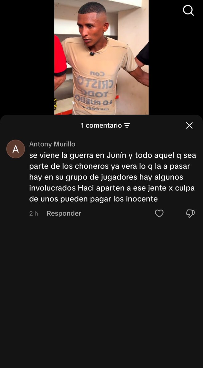 Justiciero17530's tweet photo. en tiktok los lobos lanzan amenazas a los choneros del cantón junin, una de esas amenazas va directamente al club palmeiras de junin donde los choneros lavan dinero por medio de ese club y tienen integrantes de la organización, se viene muertes violentas para este cantón. https://t.co/YUfdFgX4ta